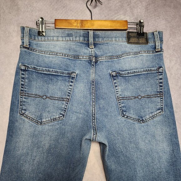 Lucky Brand Jeans Mens 34x32 410 Athletic Slim Fit Zip Fly‎ Stretch Denim Pants - Picture 4 of 16